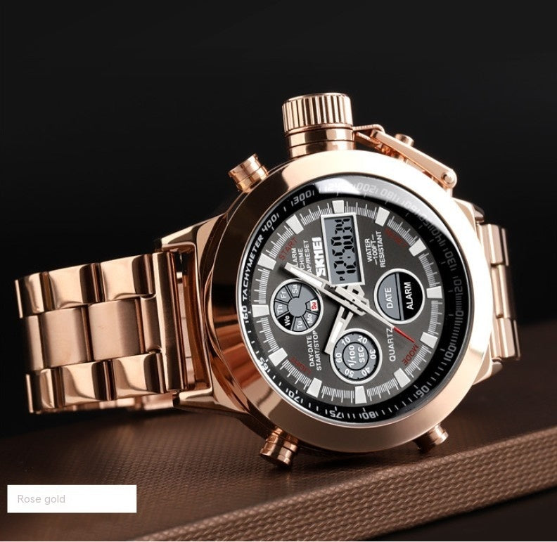 Skmei Wristwatches Men Skmei Hot Selling Outdoor Sports Waterproof Men's Steel Strap