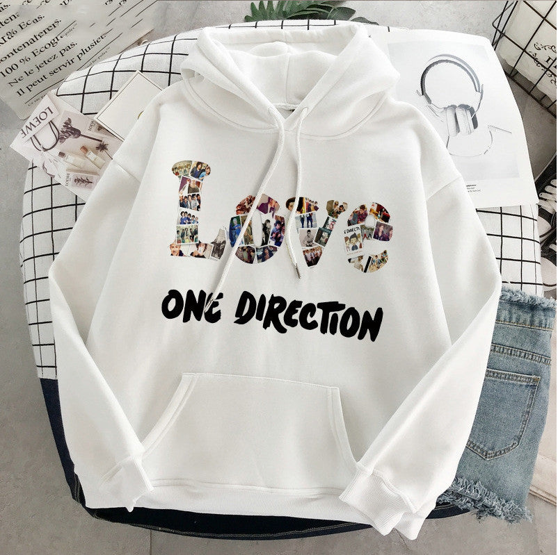 Aesthetic Pullover Hooded Sweatshirt Clothes