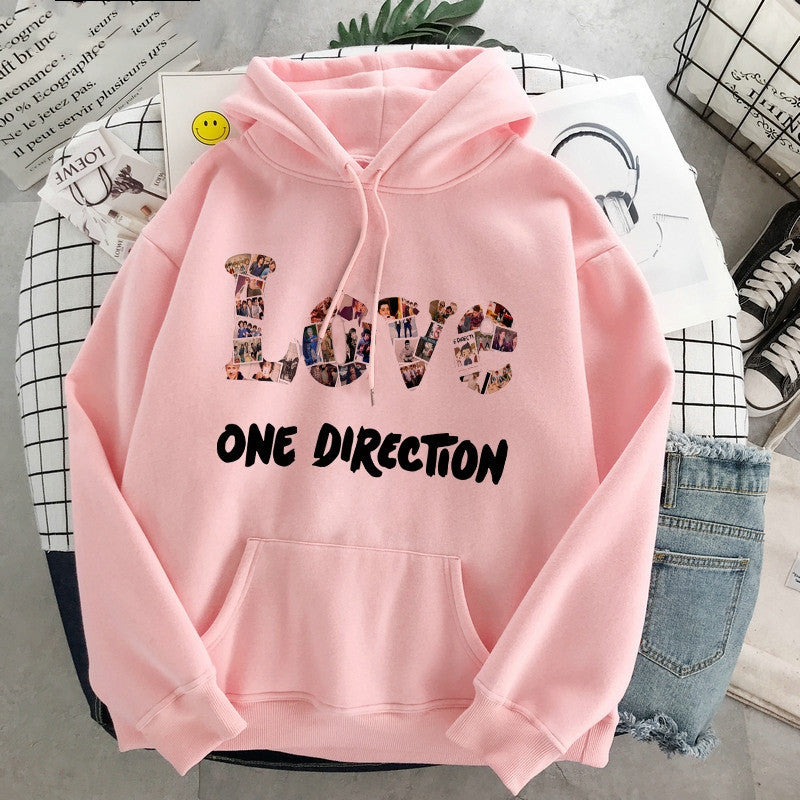 Aesthetic Pullover Hooded Sweatshirt Clothes