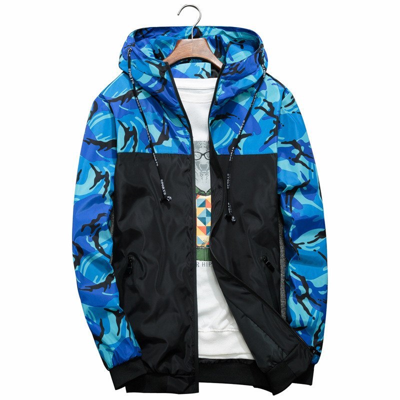 Men's Camouflage Lightweight Hoodies