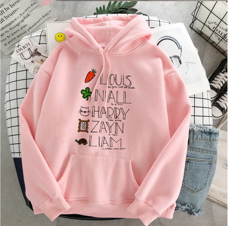 Aesthetic Pullover Hooded Sweatshirt Clothes