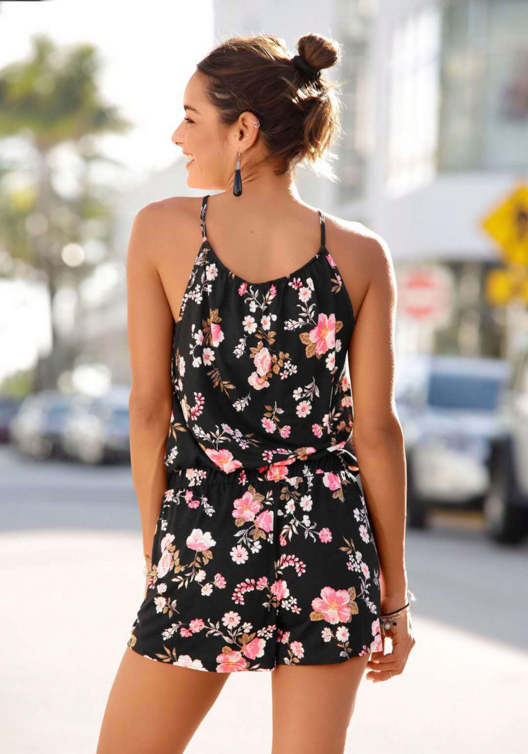 Beach leisure jumpsuit