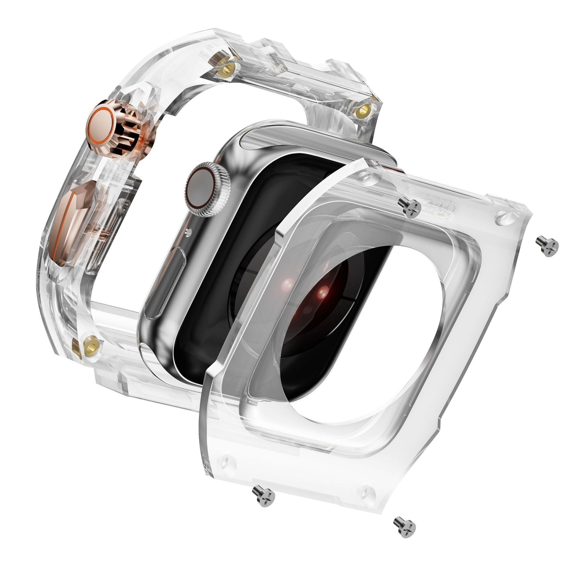 Richard Style Transparent Watch Case Strap